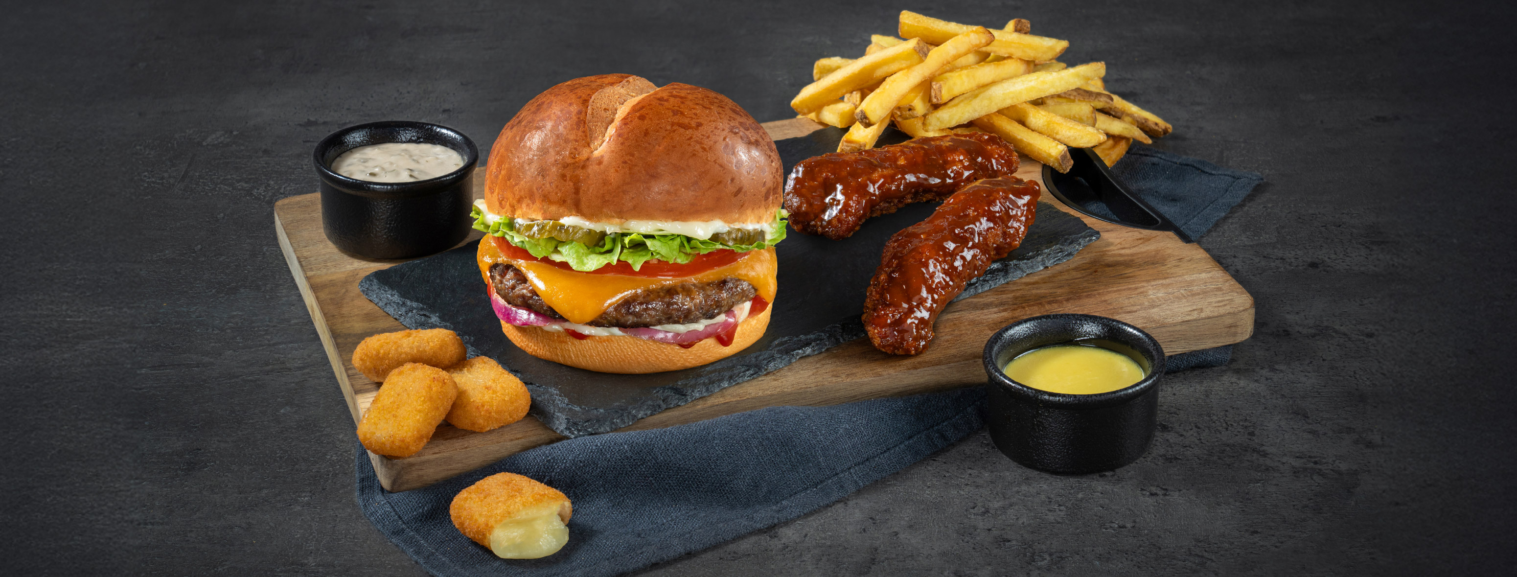 Burger Sampler- Iftar edition